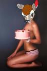 Stephanie Skabo: "BAMBI WITH CAKE" Stephanie Skabo: "BAMBI WITH CAKE"